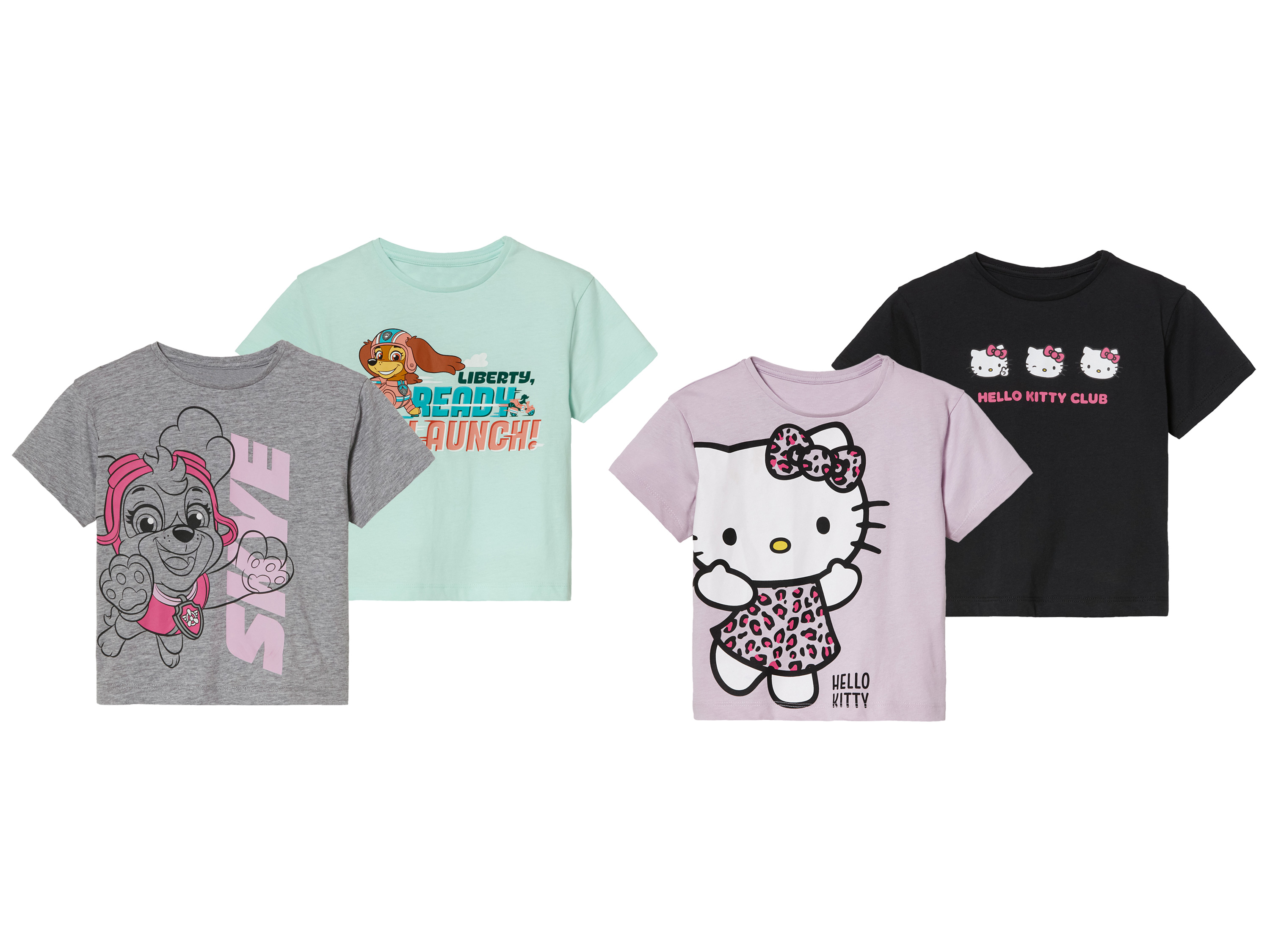 Lot de 2 t-shirts fille