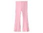 Pantalon évasé côtelé rose pour enfants