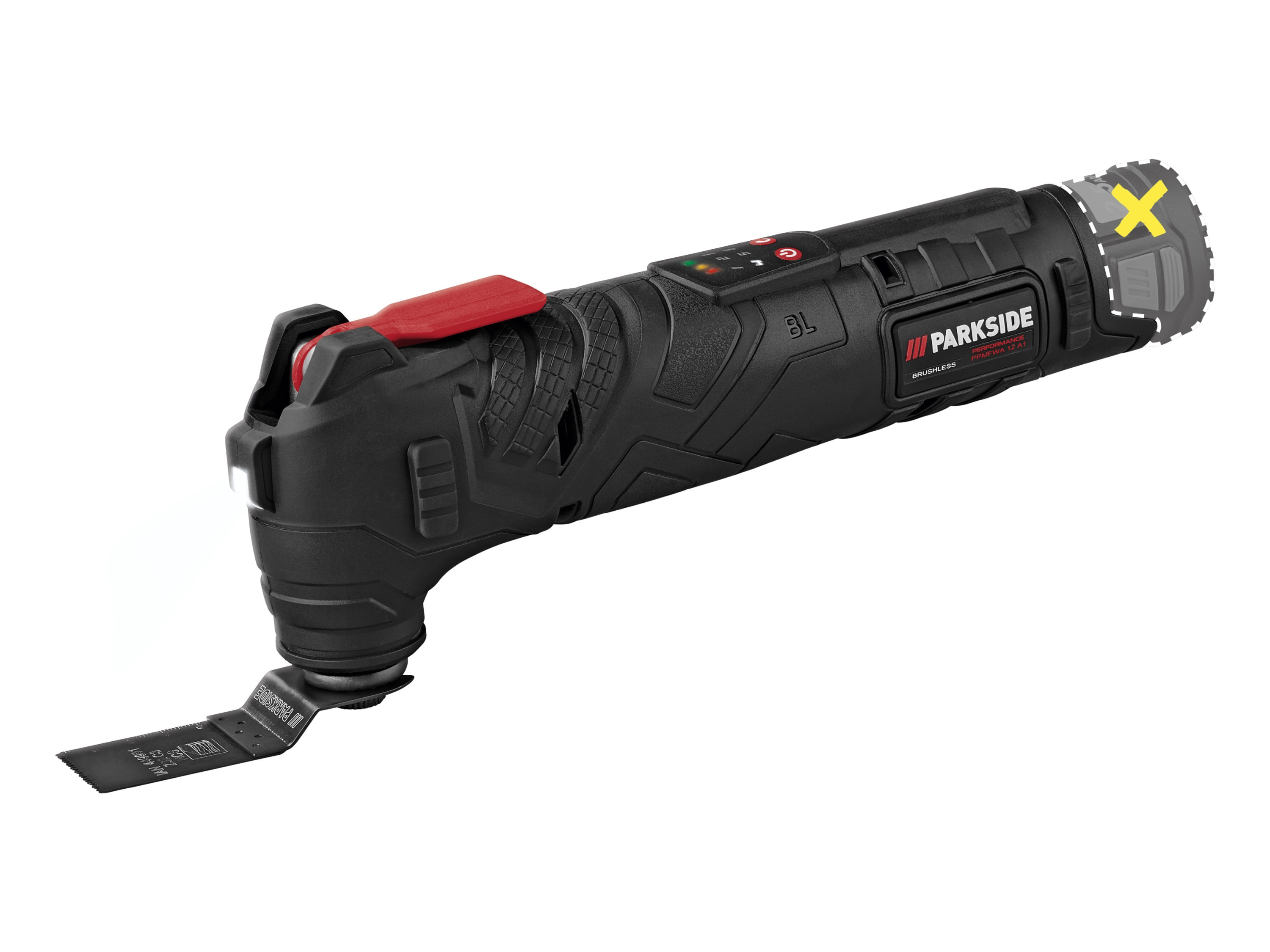 PARKSIDE PERFORMANCE® Outil multifonction PPMFWA 12 A1,12 V