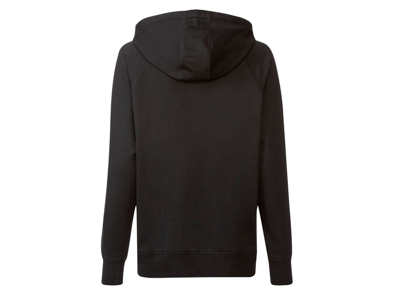 Un sweat-shirt à capuche noir.