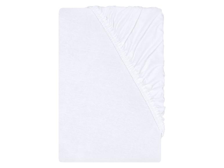 Drap-housse blanc