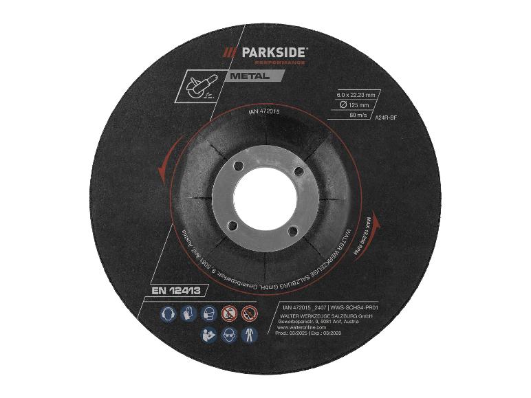 Disque à tronçonner Parkside Performance pour métal.