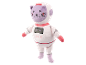 Peluche chat astronaute.