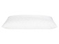 Un oreiller blanc matelassé