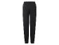 Pantalon de jogging noir avec taille élastique et poignets.