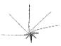 Système de haubanage multi-bras pour antenne.