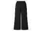 Pantalon noir large avec taille élastique.