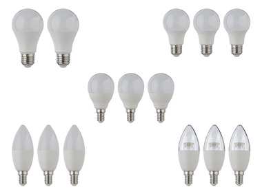 LIVARNO home Ampoules LED E27 / E14