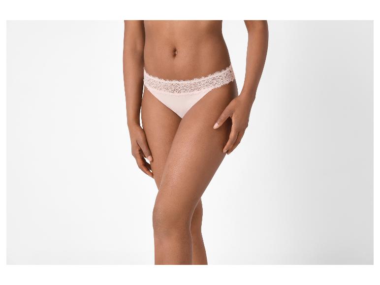 Lot de 2 culottes à dentelle femme
