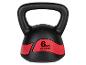 Une kettlebell noire Crivit de 6 kg.