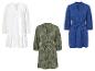 Robes à fleurs, blanches et bleues, style bohème.