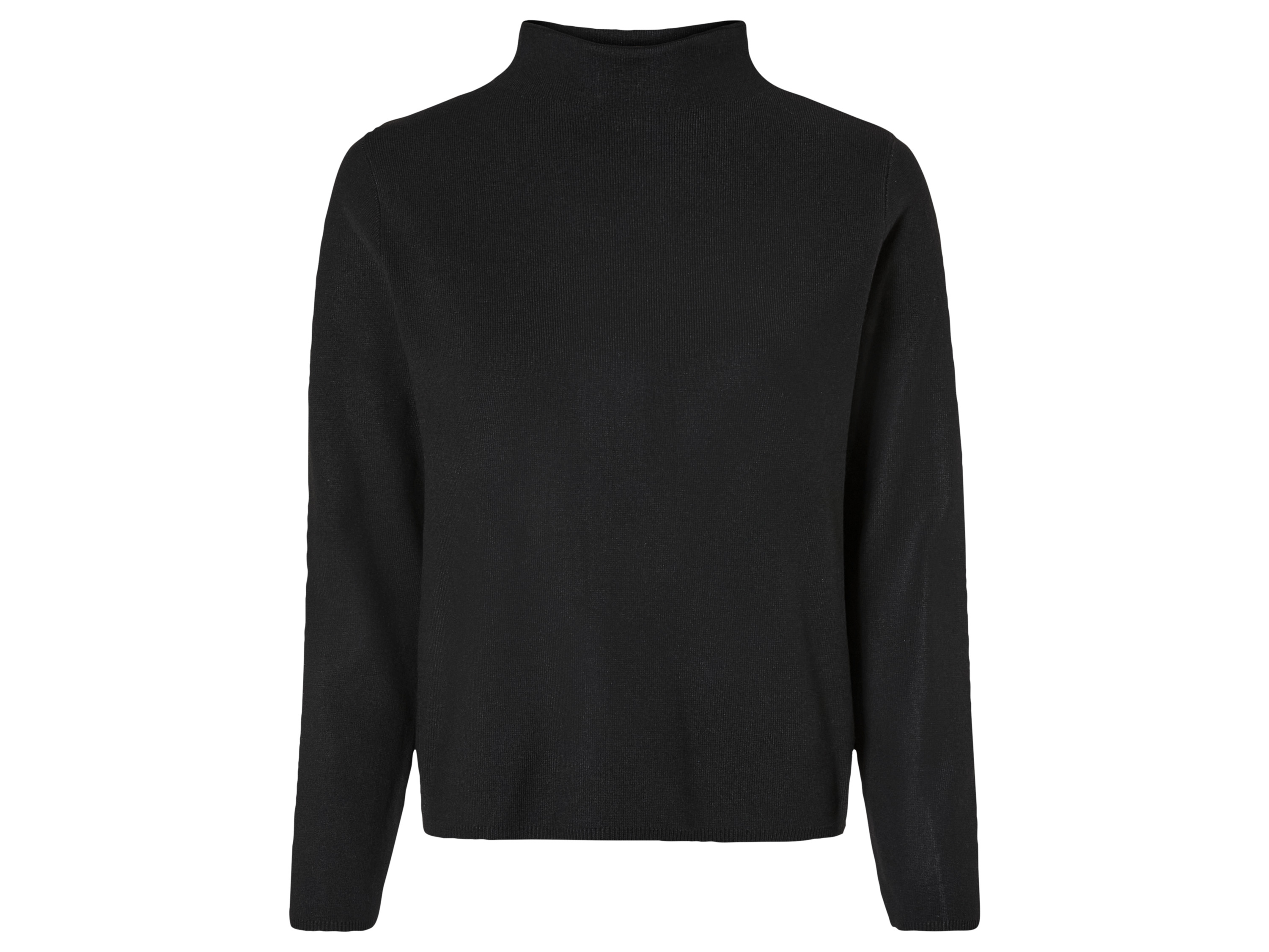 esmara® Pull col roulé femme  (noir, S(34/36))