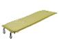 Matelas de camping auto-gonflant vert olive.