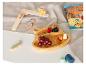 Bambou assiette enfant, fruits, jouets animaux en bois.