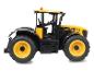 Tracteur jouet Fastrac en plastique jaune.