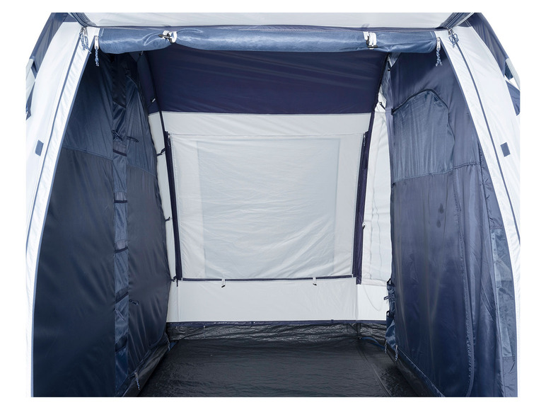 Aller en mode plein écran : TAMBU Tente tunnel familiale pour 6 personnes, gris/bleu - Image 6