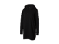 Robe sweat-shirt noire Crivit à capuche.