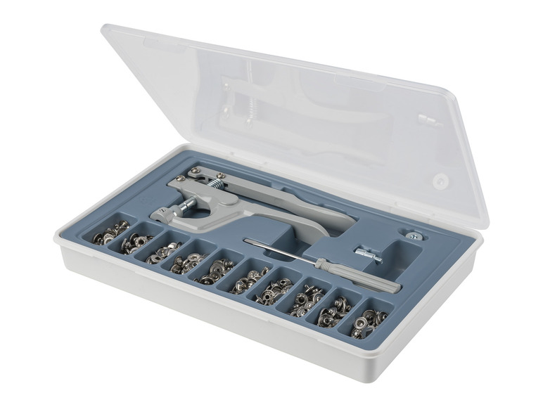 Aller en mode plein écran : crelando® Set de bouton-pression avec pince, 107/106 pièces - Image 7