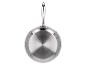 Poêle SilverCrest en acier inoxydable.