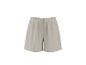 Shorts beige avec taille élastique et cordon de serrage