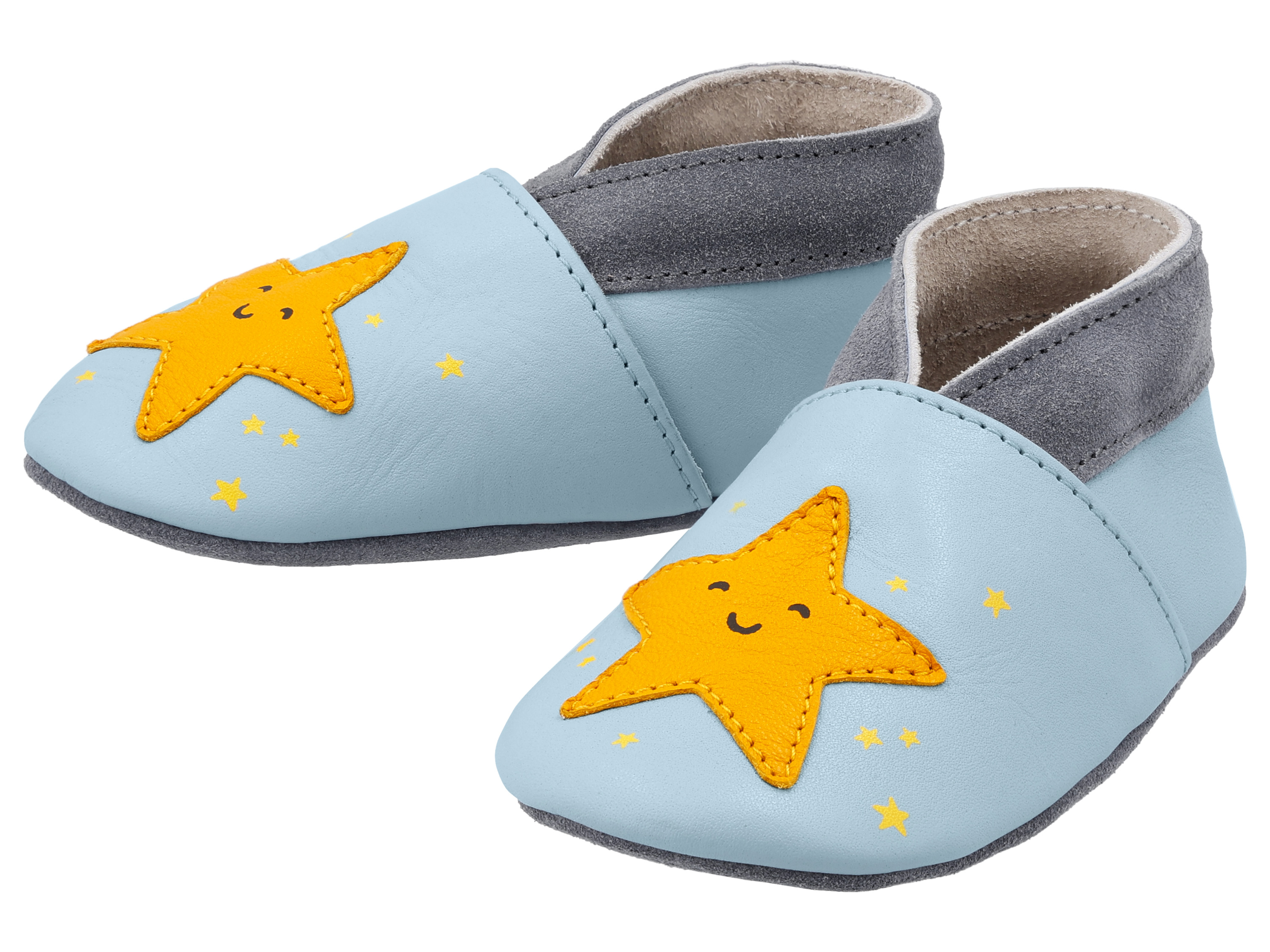 lupilu® Chaussons bébé (bleu, 22/23)