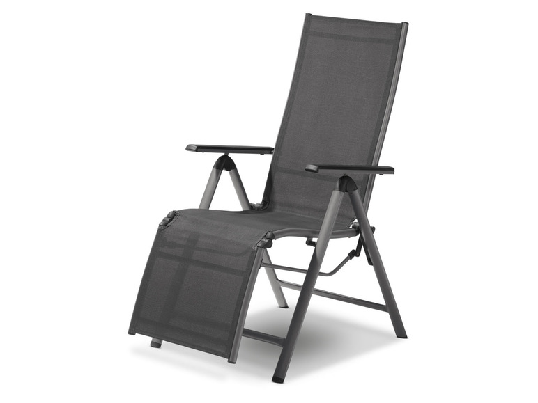 Aller en mode plein écran : LIVARNO home Fauteuil Houston en aluminium, argent/gris - Image 6