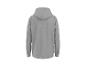 Sweat à capuche gris, vue arrière.