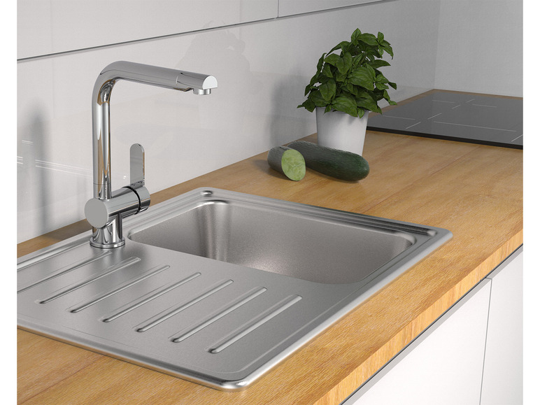 Aller en mode plein écran : Schütte Mitigeur robinet de cuisine RIO, avec bec rétractable - Image 17