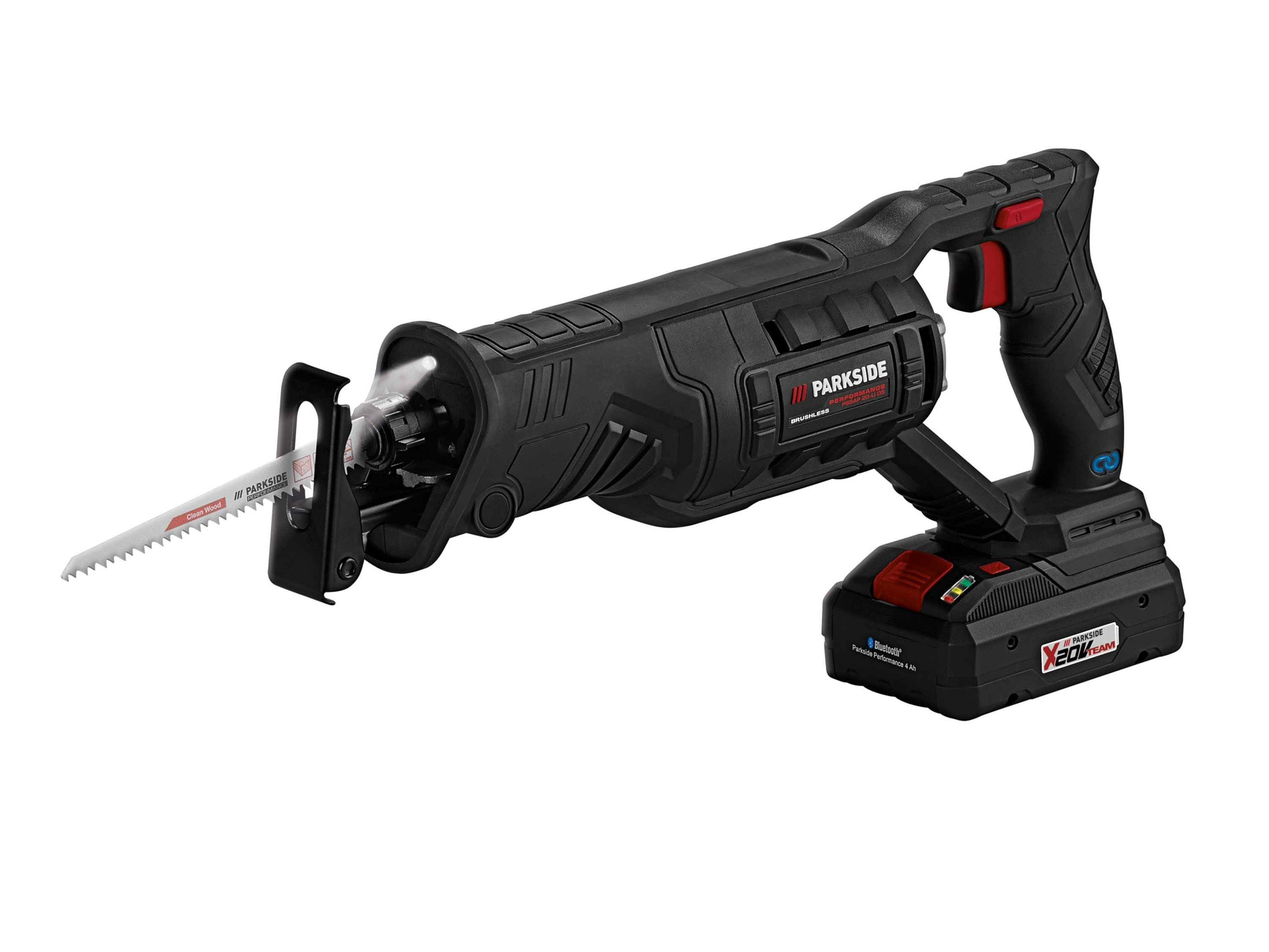 PARKSIDE PERFORMANCE® Scie sabre sans fil PSSAP 20-Li D5, 20 V