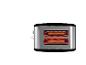  grille-pain deux tranches en acier inoxydable