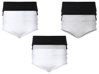 esmara® Lot de 5 culottes hipsters femme