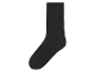Chaussette noire en coton.