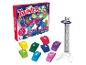 Jeu Twister Air avec des bracelets colorés et une base