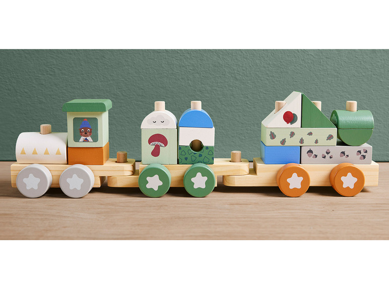 Aller en mode plein écran : lupilu® Jeu de motricité en bois - Image 36