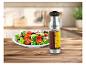 Salade et vaporisateur Gourmetmaxx pour huile et vinaigre.