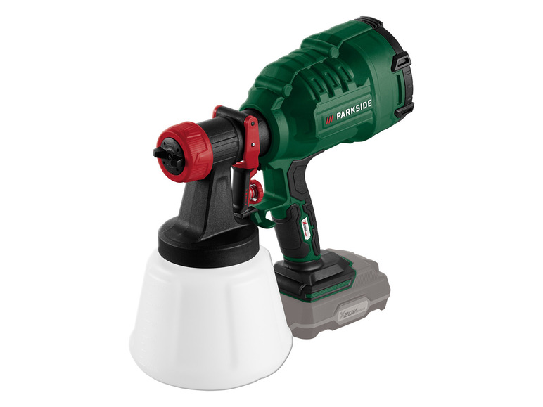 Aller en mode plein écran : PARKSIDE® Pistolet à peinture sans fil PFSA 20-Li C3, 20 V - Image 4