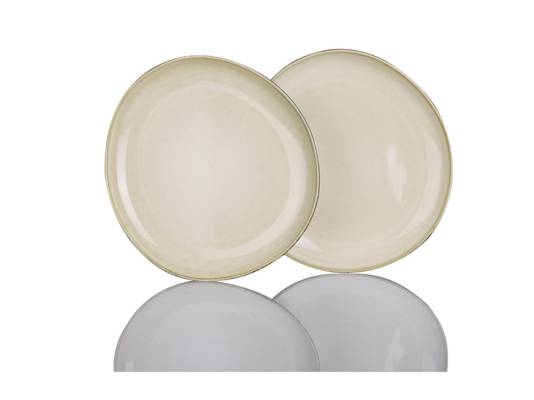 LIVARNO home Lot de 2 assiettes 4