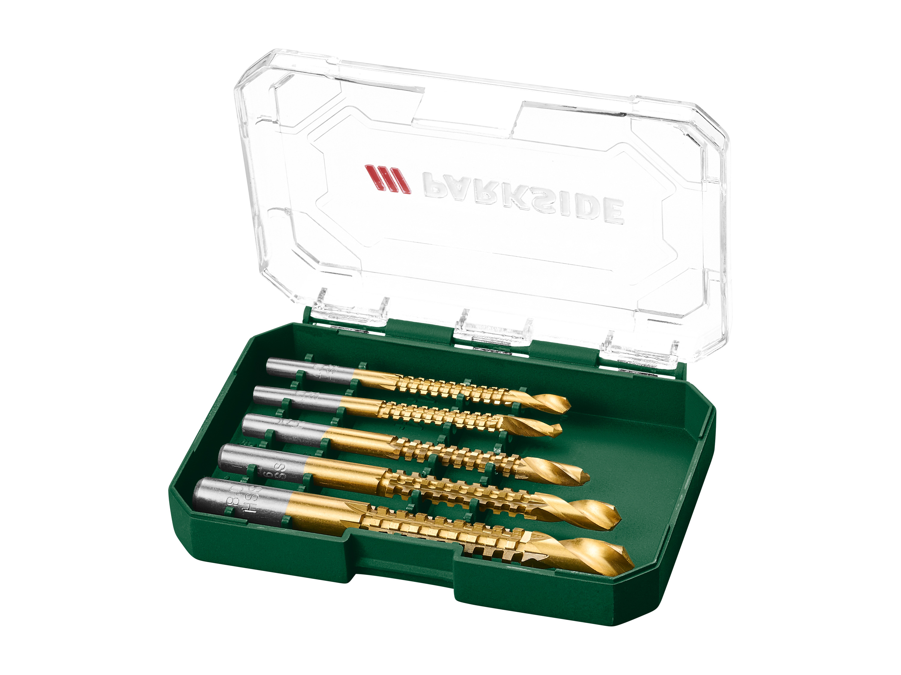PARKSIDE® Set de forets fraiseurs, mèches ou fraises coniques (Forets à fraiser HSS)