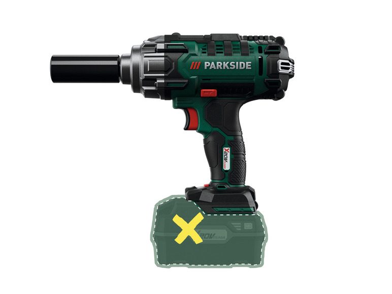 Aller en mode plein écran : PARKSIDE® Clé à chocs sans fil pour véhicules PASSK 20-Li B2, 20 V - Image 5