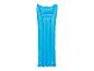 Matelas pneumatique bleu pour la piscine.