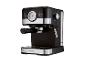 Machine à expresso SilverCrest noire avec contrôle analogique de la température.