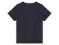 T-shirt bleu marine pour enfant.