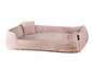 Lit pour chien beige avec coussin de la marque Fido.