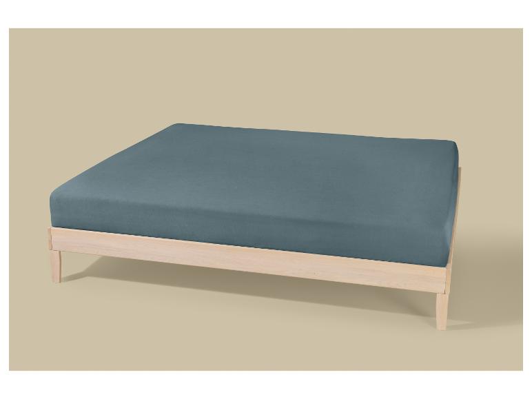 Drap-housse en jersey, 180-200 x 200 cm