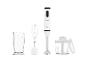 Mixeur plongeant SilverCrest avec accessoires.