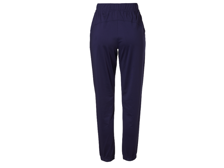Pantalon de sport bleu foncé pour femme, vue arrière