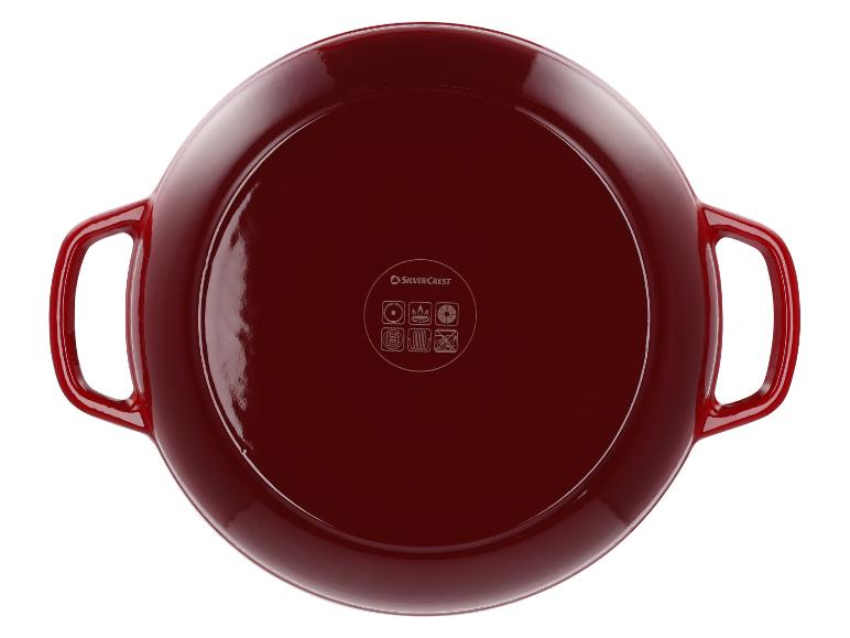 Sauteuse en fonte, 30cm