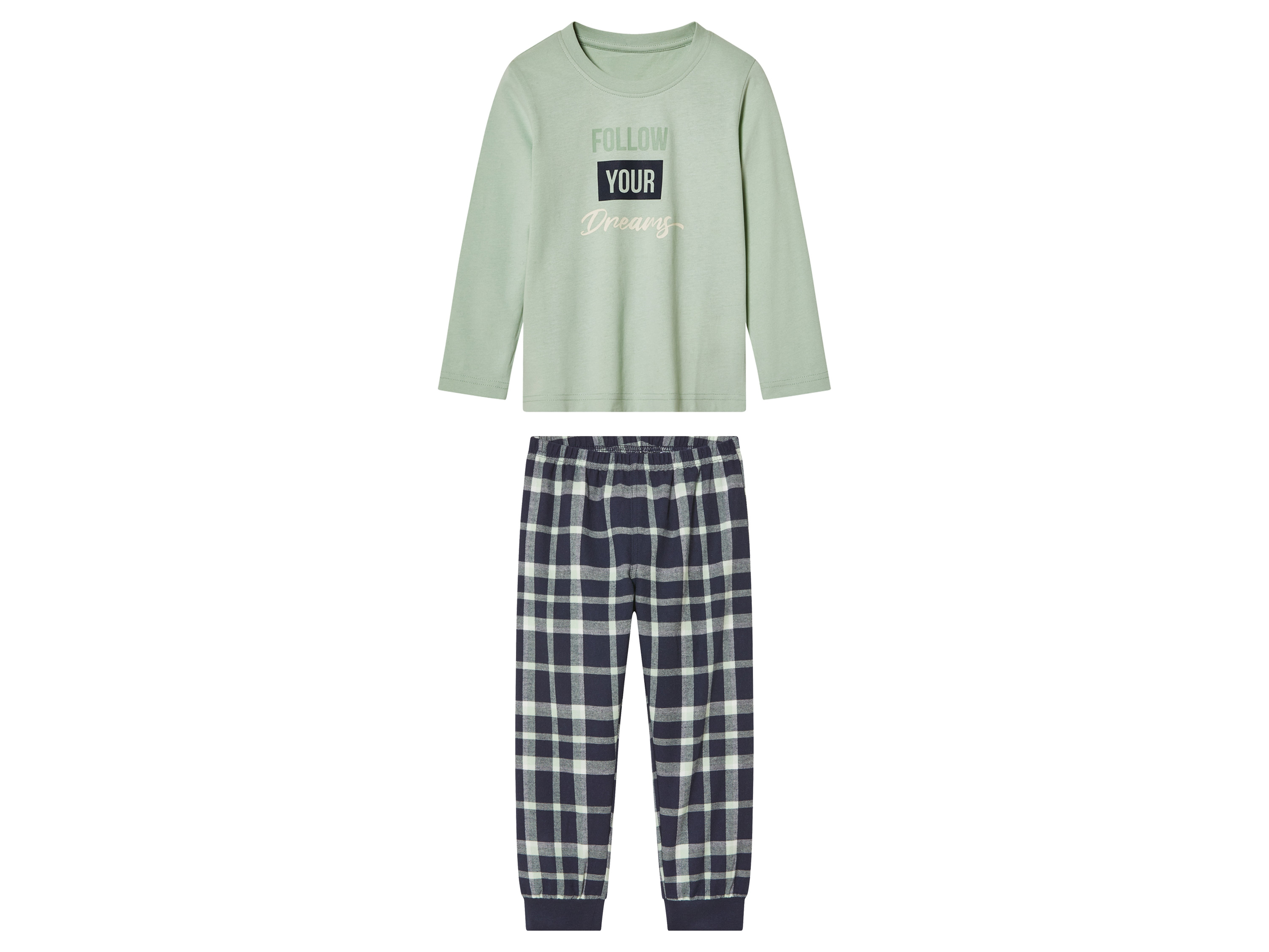 lupilu® Ensemble pyjama petit garçon (2-4 ans, vert)