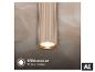 Suspension LED BRILONER avec texture nervurée. [image générée par l'IA]