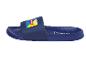 Claquettes bleues Crivit avec logo Trek.